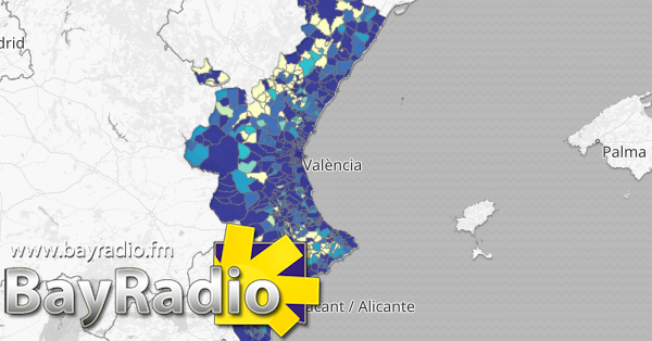 Valencian Community covid-19 caseload canary islands