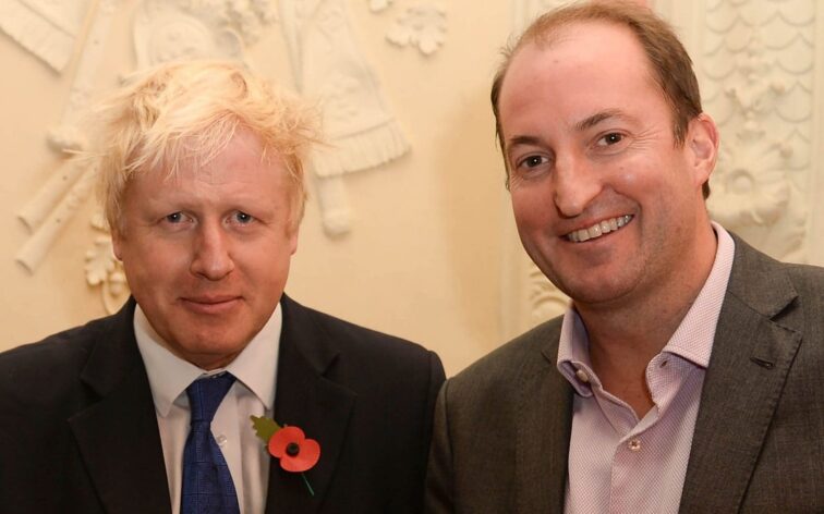 Boris Johnson And Guto Harri