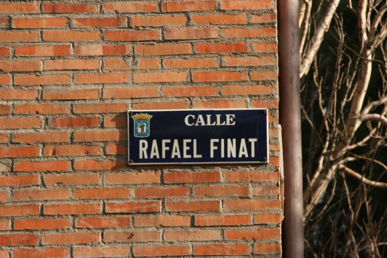 Calle Rafael Finat (madrid)